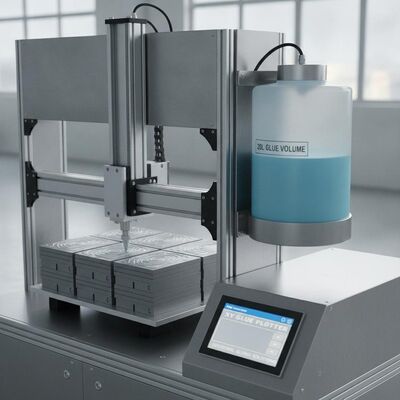XYグリーププロッタ 20Lグリープボリューム 840mm スタック高さと1つの操作で熱溶冷グリープを持つCNCグリープ